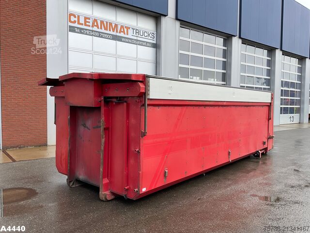 Hákový kontajner Container 25 m³ met milieukleppen 