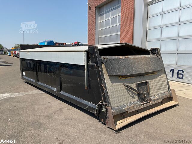 Hákový kontajner Container 18m³ met Hydraulische milieukleppen 