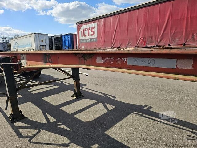 Transport von Containern FREUHAUF VFK TF 38C1  40 2 X20  SMB DRUM