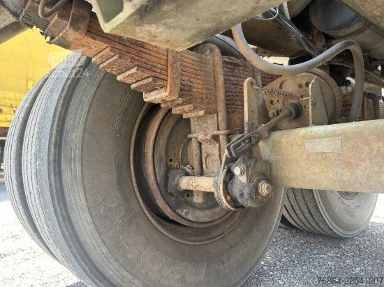 Przyczepa do transportu drewna SCHWARZMüLLER LANGHOLZANHäNGER 2-ACHSIG ZWILLINGSBEREIFT BLATTGEFEDERT