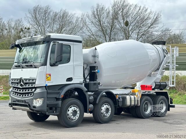 Mixer Mercedes-Benz Arocs 4145 Mercedes-Benz 4145 8X4 EuromixMTP EM...