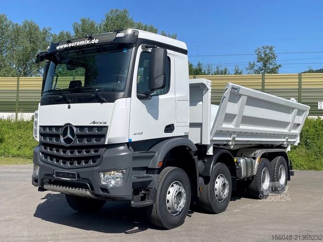 Kipper Mercedes-Benz Arocs 4145 Mercedes-Benz 4145 8X4 Euromix EMT 3...