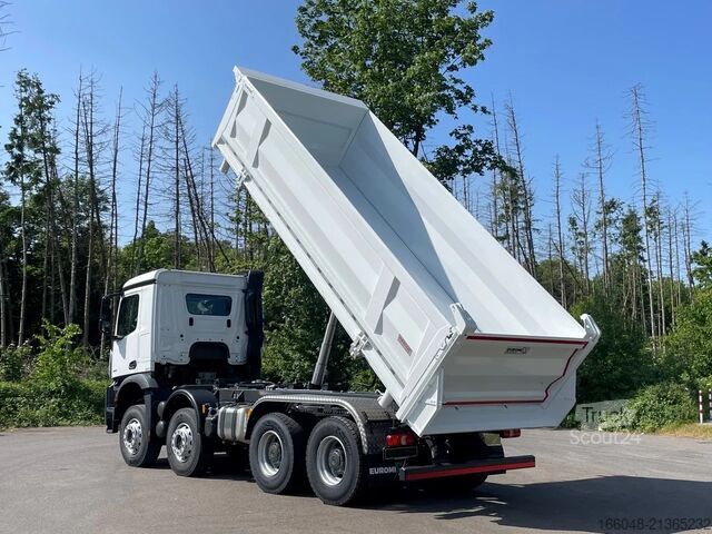 Dumper Mercedes-Benz Arocs 4145 Mercedes-Benz 4145 8X4 Euromix EMT 3...