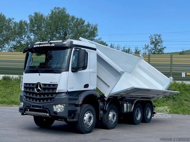 Dumper Mercedes-Benz Arocs 4145 Mercedes-Benz 4145 8X4 Euromix EMT 3...