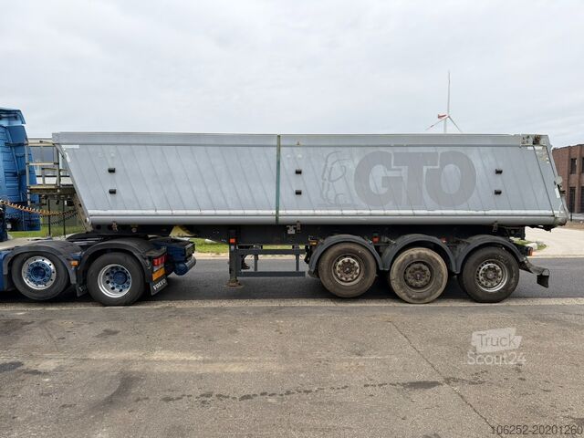 Avfallsbil Schmitz Cargobull SKI 24 - 8.5 - 30m³ ALU TIPPER - STEEL CHASSIS ...
