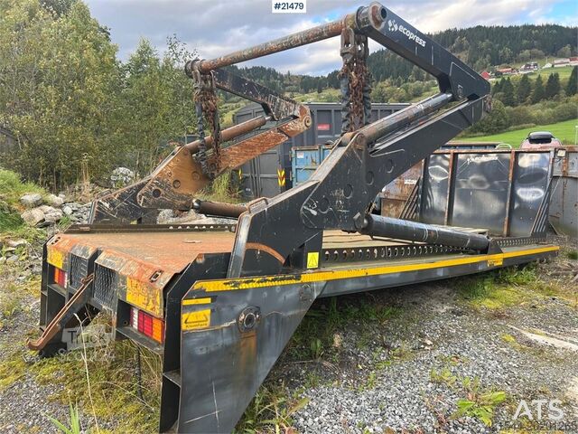 Reparasjon av dumperkasse Ecopress LDS-18 S HF Lift  Ecopress LDS-18 S HF Lift dumper body repair objec