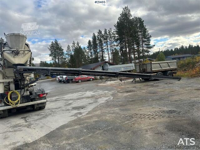 Blender Scania G480 8x2 concrete truck w/ Saraka building and cro