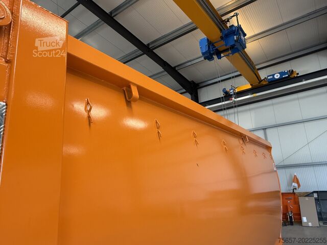 Roll-off container  34m³ Abrollcontainer mit hydr. Heckklapp