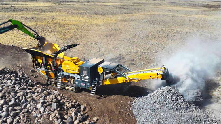 Kruszarka gąsienicowa FABO FTJ-1175 Tracked Jaw Crusher 150-300 TPH