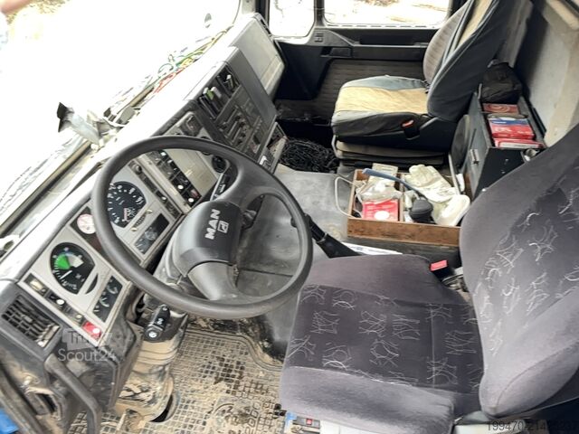 Tipper Truck MAN 35.343 Meiller