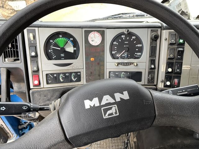 Tipper Truck MAN 35.343 Meiller