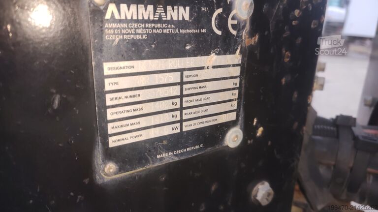Tandema veltņi Ammann ARR 1575