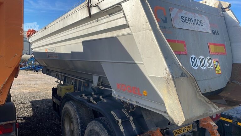 Billenős pótkocsi Kögel S2T4S22E Aluminum Trailer