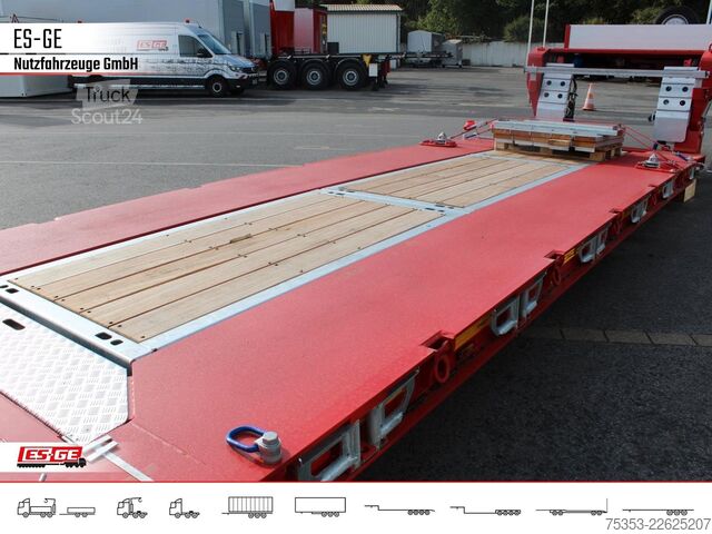 Remorque surbaissée FAYMONVILLE Megamax Tiefbett 3x12 t PA
