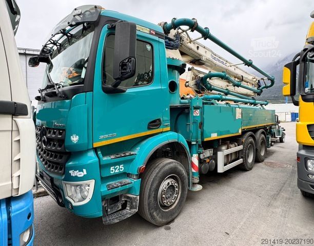 Autobetoniera cu pompă MERCEDES-BENZ Arocs 2836 6x4 Betonpumpe Bj 2017