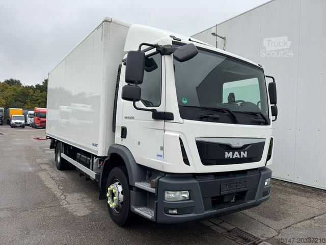 Kastes kravas automašīna MAN TGM 15.250 4x2 BL Koffer 6,04m LBW Bär Klima