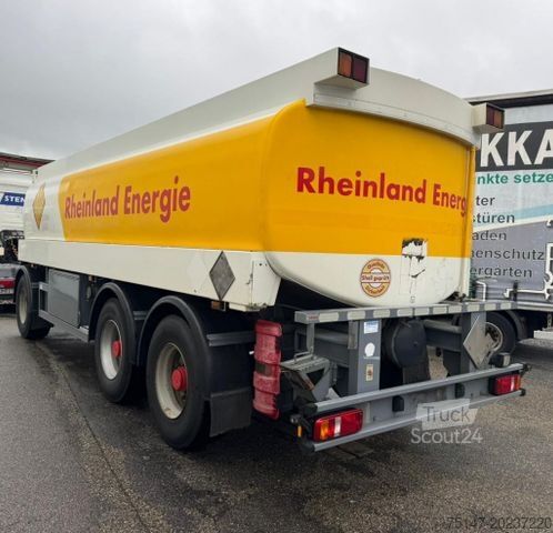 Cisternska prikolica BUNGE 22 to 3 -Achs Diesel/Heizöl 3 Kammern