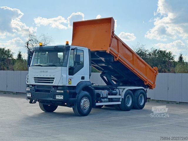 Kipper LKW IVECO TRAKKER 380 * Kipper 5,25 m + BORDMATIC / 6x4