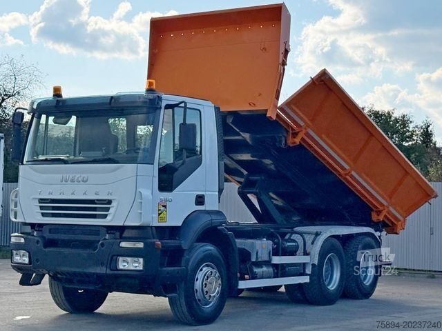 Kipper LKW IVECO TRAKKER 380 * Kipper 5,25 m + BORDMATIC / 6x4