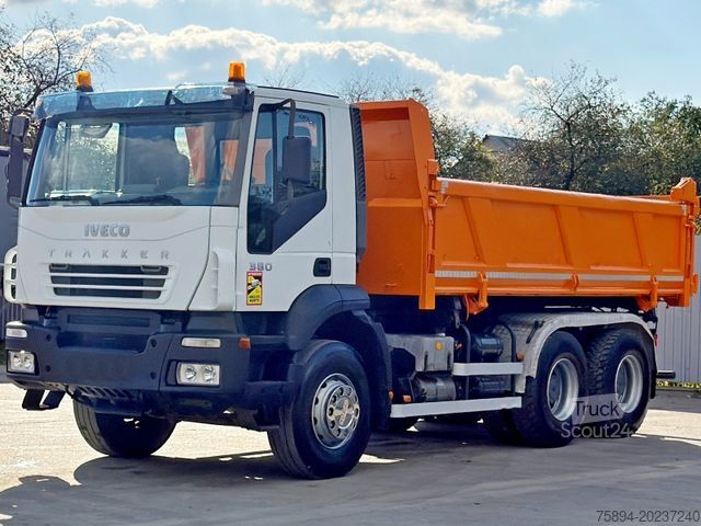 Kipper LKW IVECO TRAKKER 380 * Kipper 5,25 m + BORDMATIC / 6x4