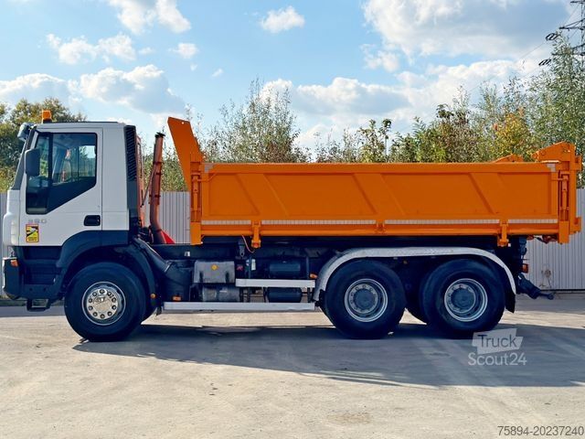 Kipper LKW IVECO TRAKKER 380 * Kipper 5,25 m + BORDMATIC / 6x4