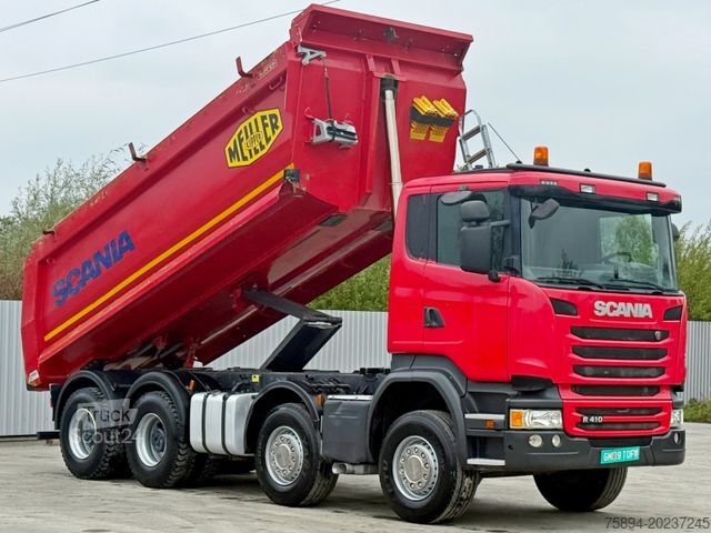 Kipper LKW SCANIA R 410 * Kipper * TOPZUSTAND / 8x4