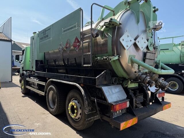 Kolkenzuiger Scania 94G - 260 RVS opbouw, ADR, Stuuras