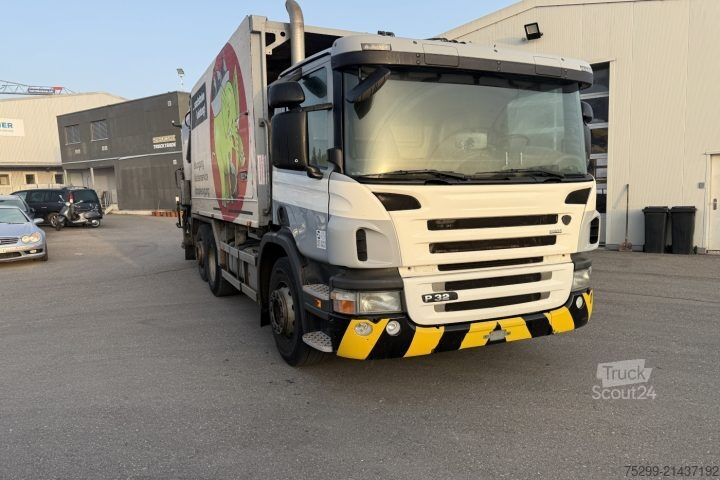 Çöp kamyonu Scania P320LB 6x2*4 PowerPress 21 / Swiss-Vehicle
