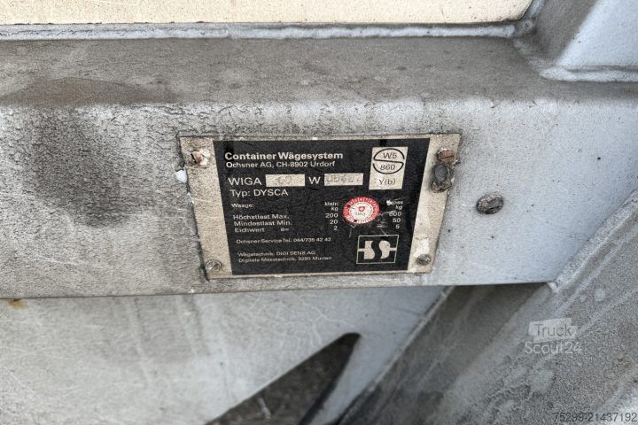 Çöp kamyonu Scania P320LB 6x2*4 PowerPress 21 / Swiss-Vehicle