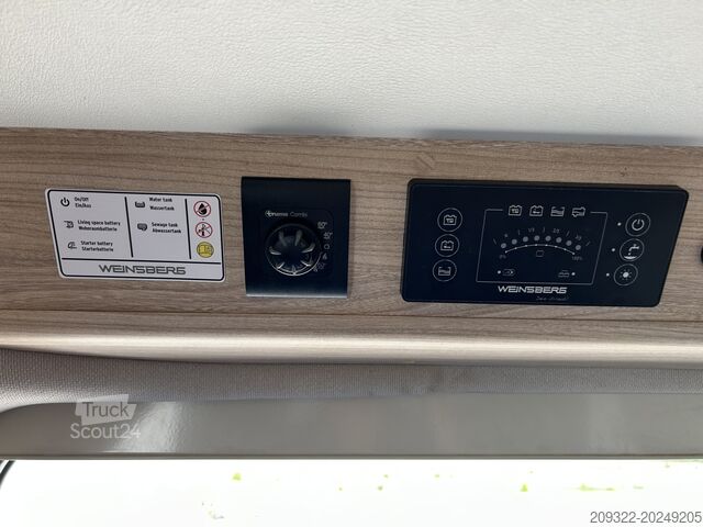 Caravane/camping-car Fiat Weinsberg Carabus 600 K | 4 Posti Letto | Completamente Attrezzato