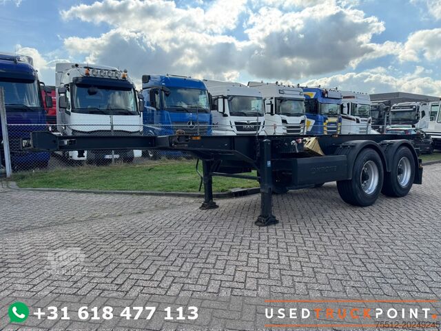 Transport de conteneurs Krone 2-Axle / Chassis / BPW / TUV: 2-2026 / Belgium ...