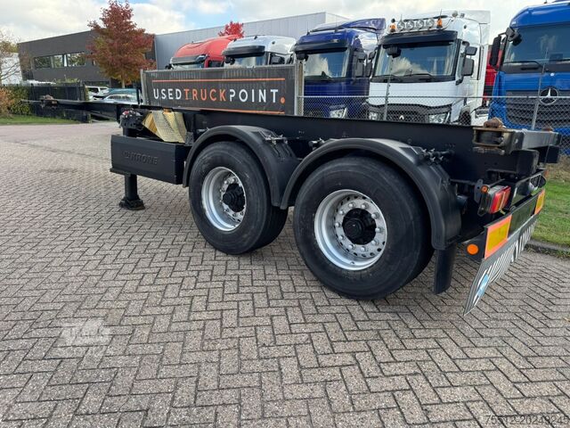 Transport de conteneurs Krone 2-Axle / Chassis / BPW / TUV: 2-2026 / Belgium ...