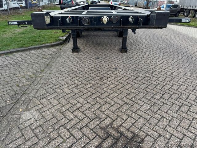 Transport de conteneurs Krone 2-Axle / Chassis / BPW / TUV: 2-2026 / Belgium ...