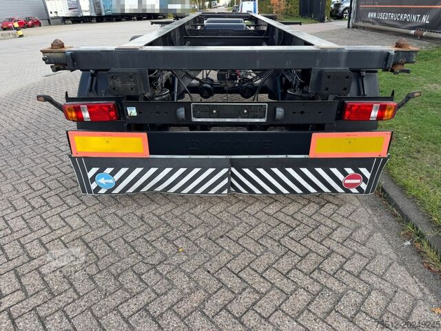Transport de conteneurs Krone 2-Axle / Chassis / BPW / TUV: 2-2026 / Belgium ...