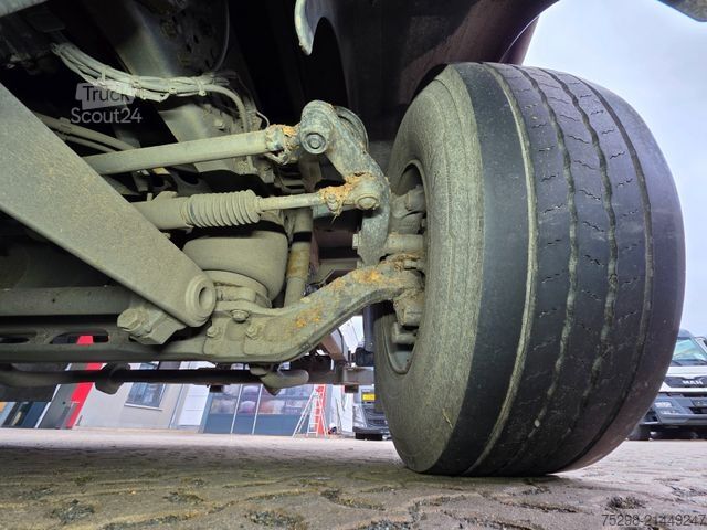 Camião plataforma com lona MERCEDES-BENZ Antos 2540 / Lenkachse / Liftachse