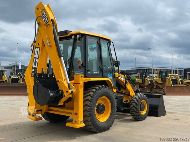Kombination grävmaskin/lastare JCB 3DX 4x4 A/C Hammerlines