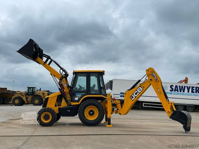 Kombination grävmaskin/lastare JCB 3DX 4x4 A/C Hammerlines