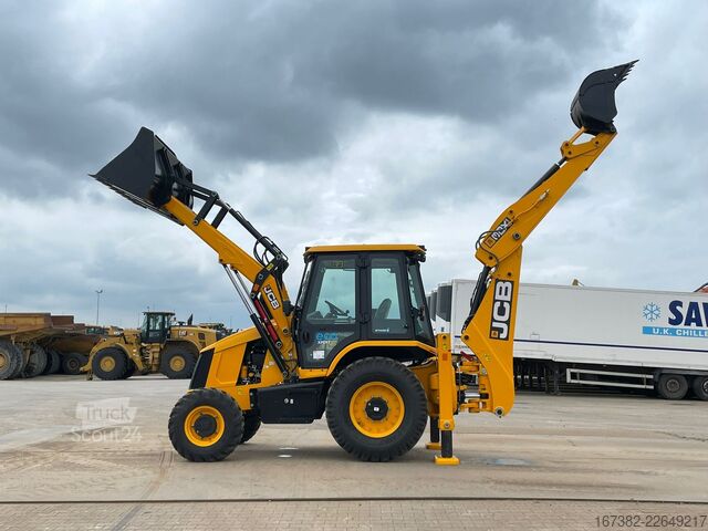 Kombination grävmaskin/lastare JCB 3DX 4x4 A/C Hammerlines