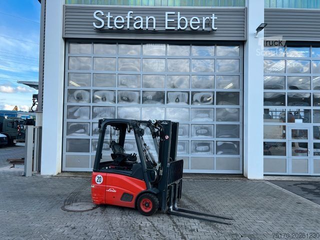Chariot élévateur frontal LINDE E14 - 01 / Triplex: 4.10m! / SS / nur 986h!