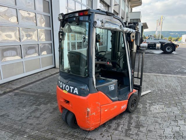 Frontstapler TOYOTA 8FBET15 / Triplex: 4.30m / nur 1.187h! / SS