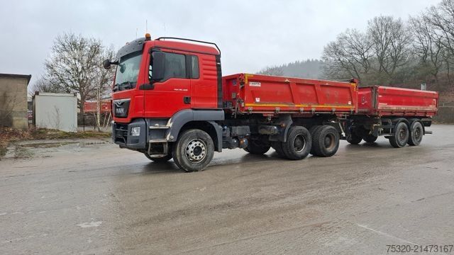 Háromirányú billenő teherautó MAN 26.460 Kipper 6x4
