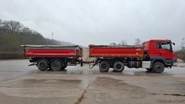 Háromirányú billenő teherautó MAN 26.460 Kipper 6x4