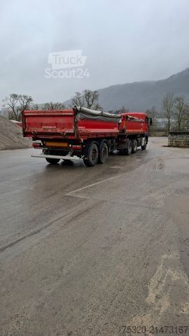 Háromirányú billenő teherautó MAN 26.460 Kipper 6x4