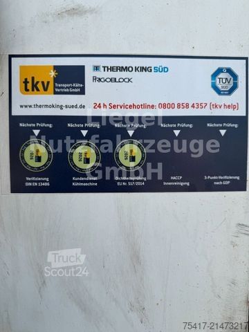 Reefer semitrailer SCHMITZ CARGOBULL SKO24 Thermo King*Doppelstock*Liftachse*Paletten