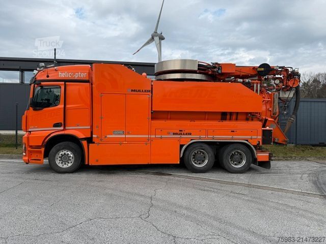 Autocisterna a vuoto MERCEDES-BENZ AROCS 2648 6x4 mit Müller Wasserrückgewinner