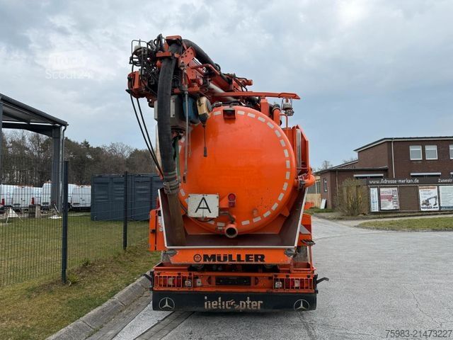 Autocisterna a vuoto MERCEDES-BENZ AROCS 2648 6x4 mit Müller Wasserrückgewinner