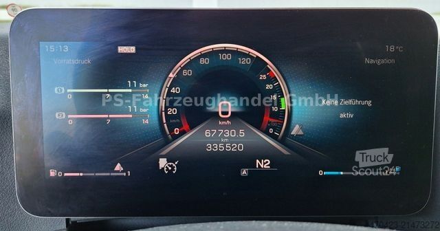 Standaard trekker MERCEDES-BENZ Actros 1848 LS 4x2*Blatt/Luft