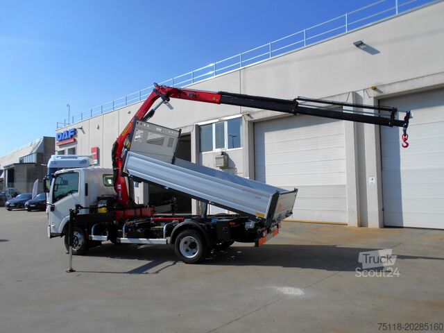 ανατρεπόμενο φορτηγό Isuzu M30 - GRU PALFINGER PK5001 + RIBALTABILE