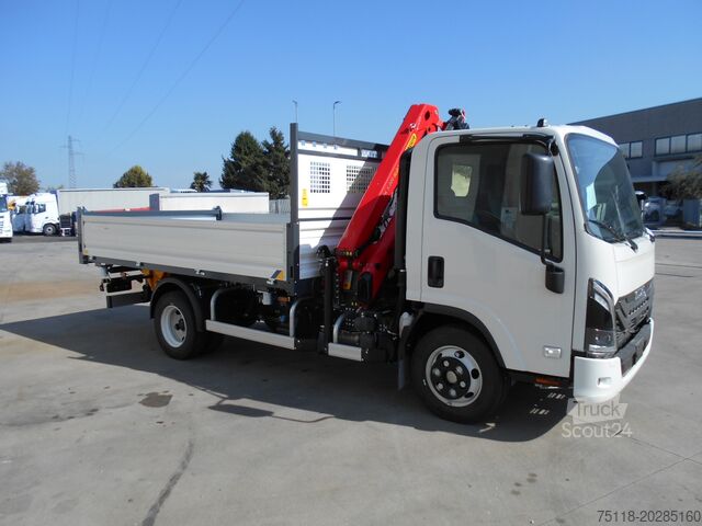 ανατρεπόμενο φορτηγό Isuzu M30 - GRU PALFINGER PK5001 + RIBALTABILE