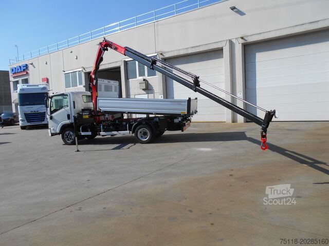 ανατρεπόμενο φορτηγό Isuzu M30 - GRU PALFINGER PK5001 + RIBALTABILE